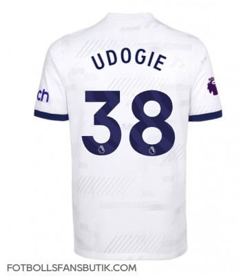 Tottenham Hotspur Destiny Udogie #38 Replika Hemmatröja 2023-24 Kortärmad